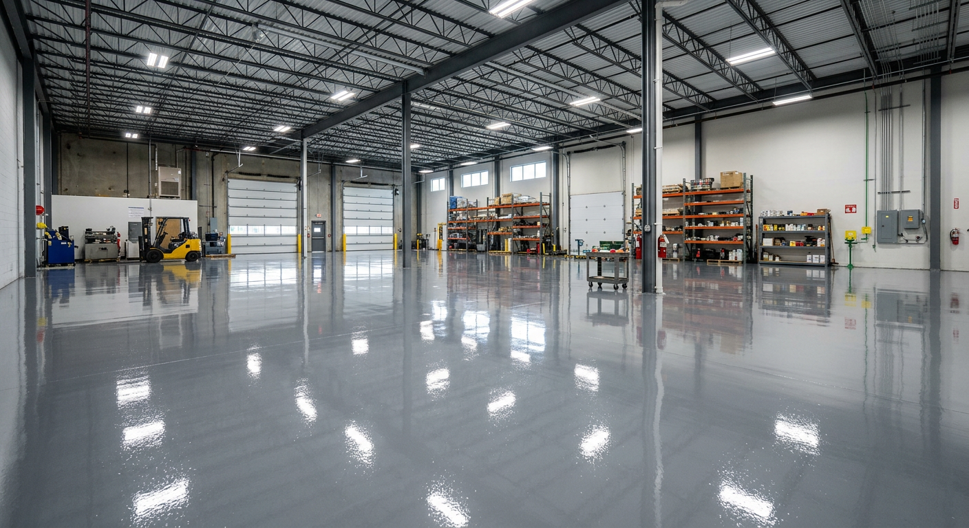 Epoxy flooring